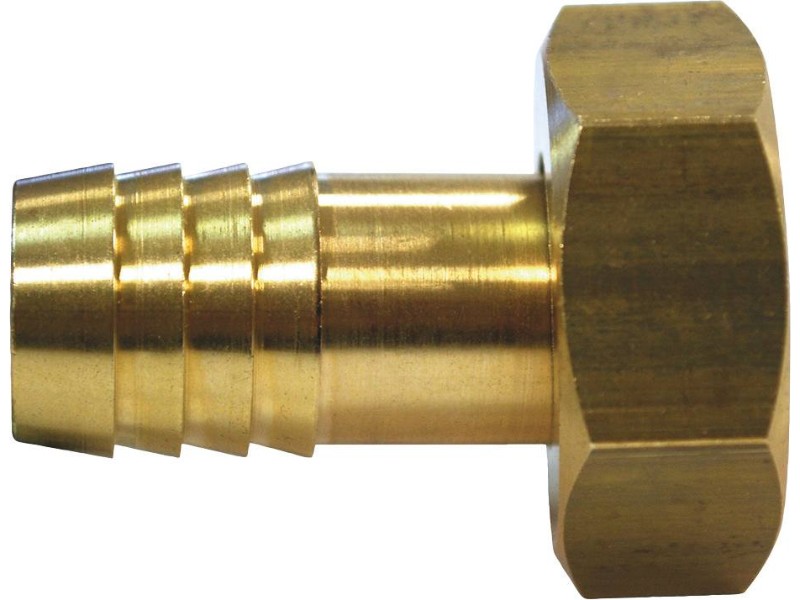 Embout laiton femelle sur cran 20.5 26x34 p/tuyau diam 19 BOUTTE - 18751