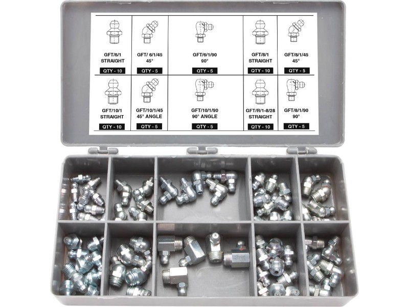 Coffret 70 graisseurs SODILUB - 18784