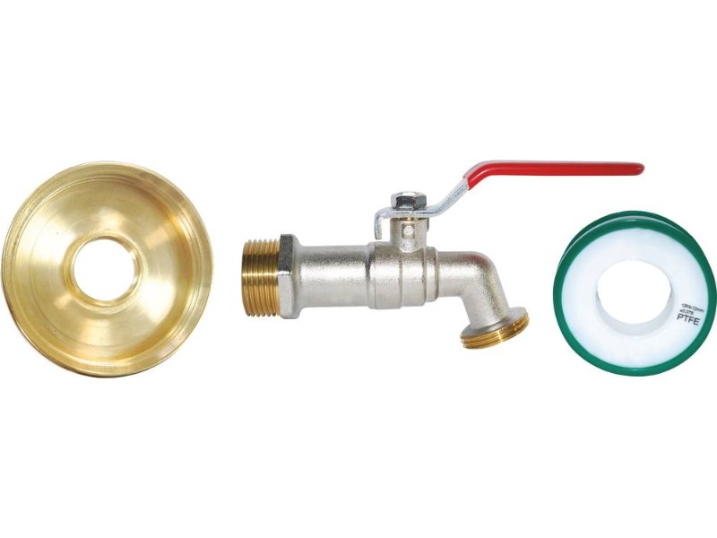 Robinet pour cuve 1000l adaptateur Ø 60 mm  BOUTTE 18789