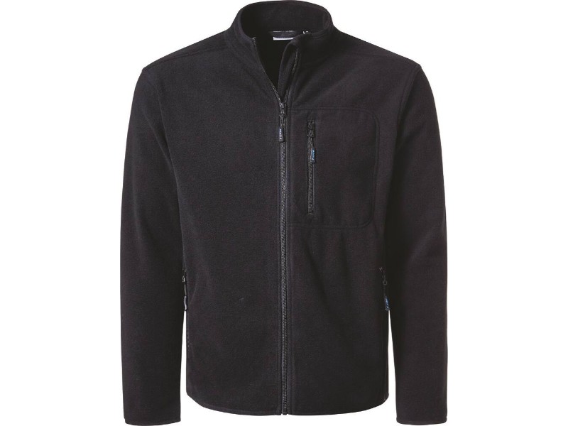 Polaire noire taille s PIONIER - 18865