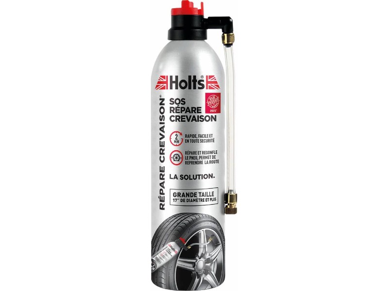 Aerosol repare crevaison pneus 16' 500ml HOLTS - 18945