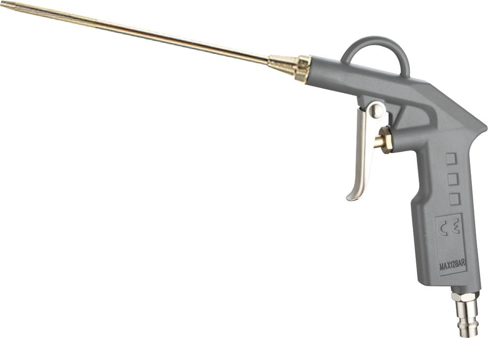 Soufflette métallique bec long avec raccord rapide - 06572