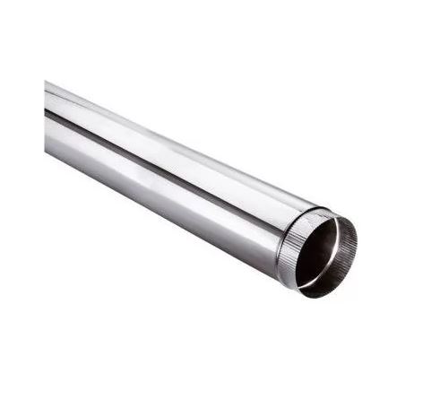 Tuyau Droit 1M D 153 mm Simple Paroi Aluminé Fuel - SOVELOR - AC2