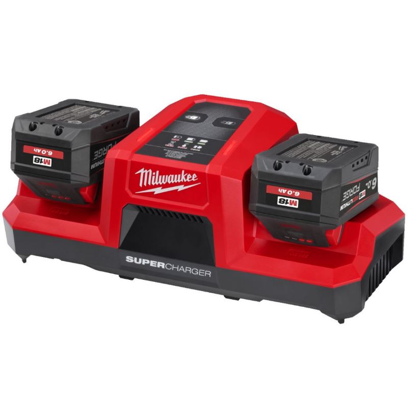 Chargeur double MILWAUKEE ultra rapide M18 DBSC - 4932492531