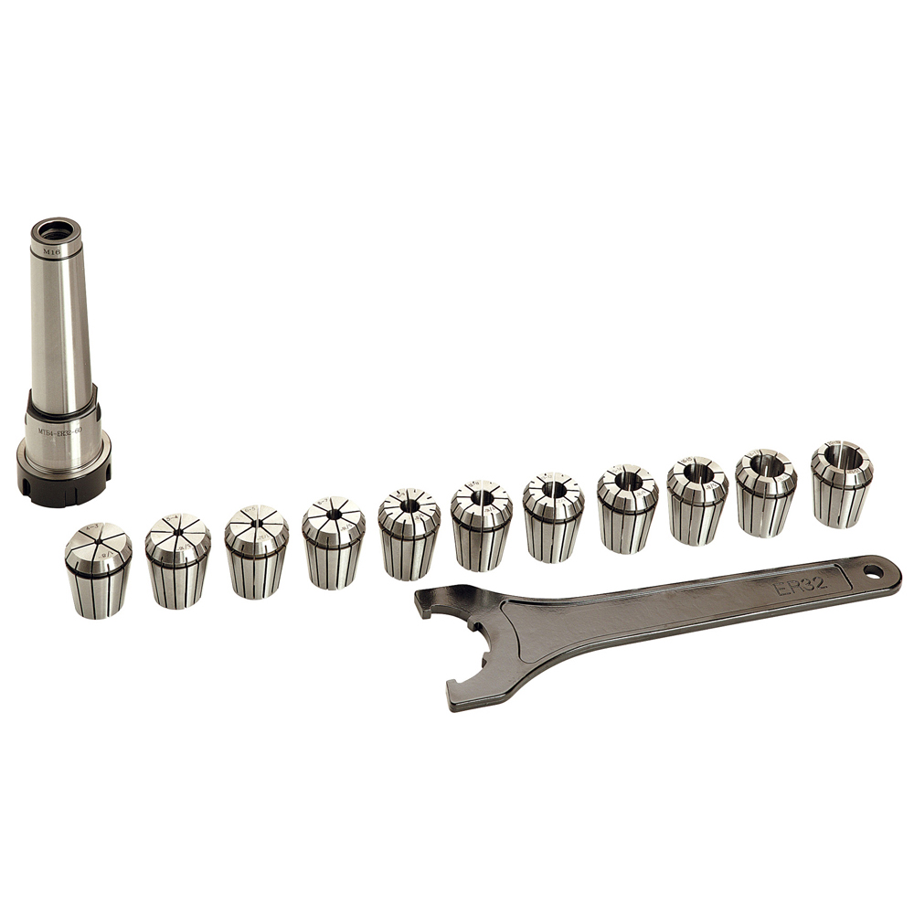 EQUIPEMENT DE FRAISAGE  CM4 + 11 PINCES 4 A 20 MM - SIDAMO - 20598010