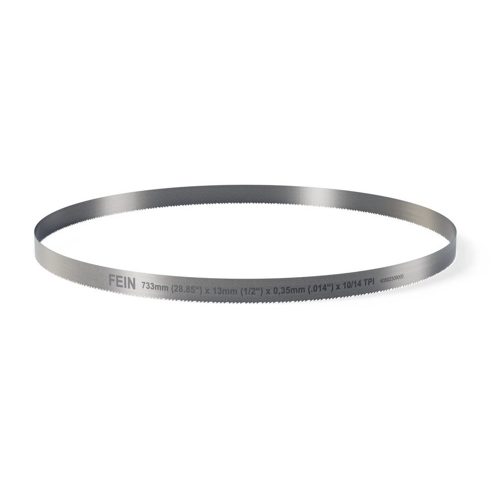 Lame de scie à ruban pour métal et plastique BIM 733 T10 MS - Pack de 3 - FEIN - 63502309000