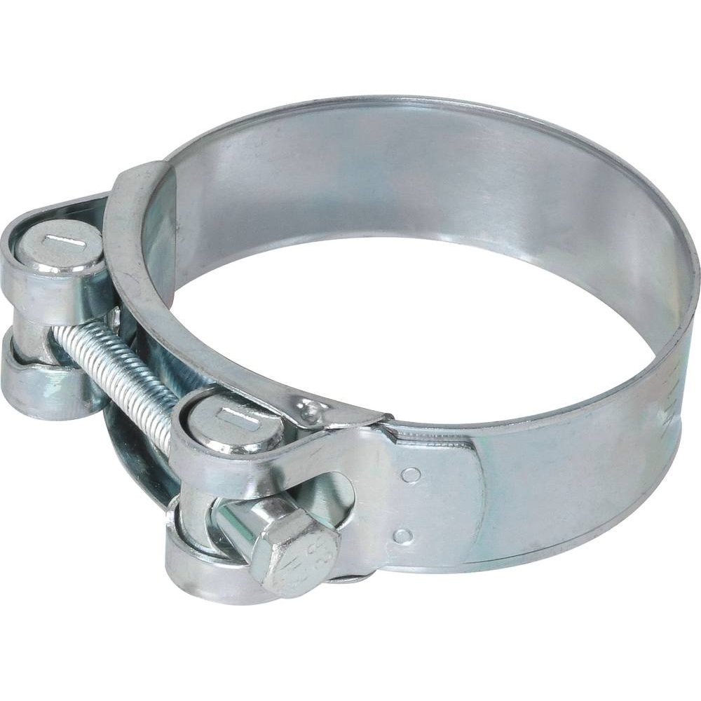 Collier à tourillons acier zingué 24mm de 68 à 73mm - Lot de 100 - KLIPPER - 23309.100