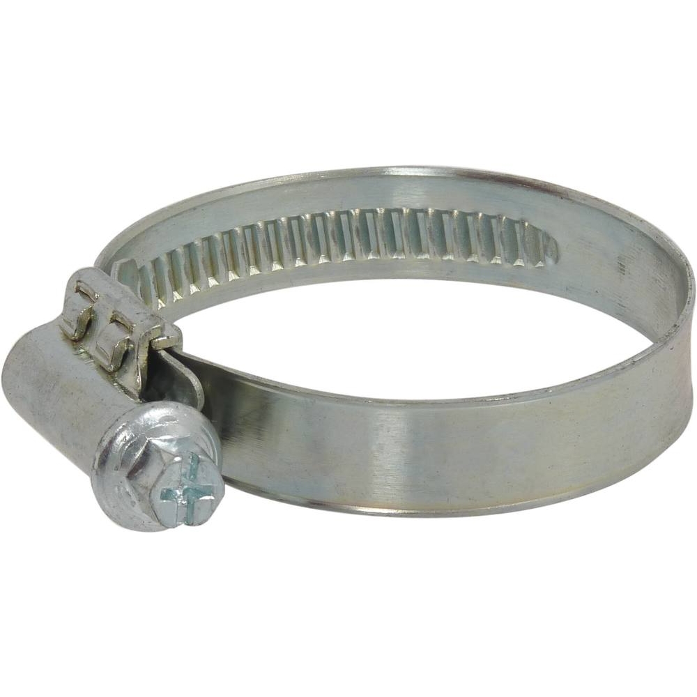 Collier à crémaillère acier zingué 12mm de 40 à 60mm - Lot de 25 - KLIPPER - 23433.25