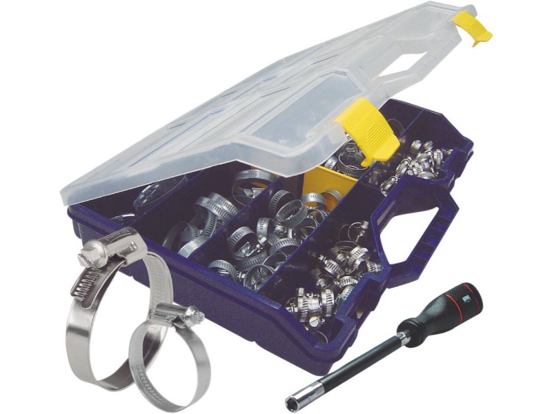 Coffret 70 colliers a cremaillere l7.5 et 9mm SERFLEX - 23730