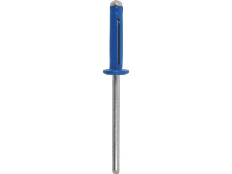 Lot 100 rivets petale 4x18 bleu special immatriculation - 23910100