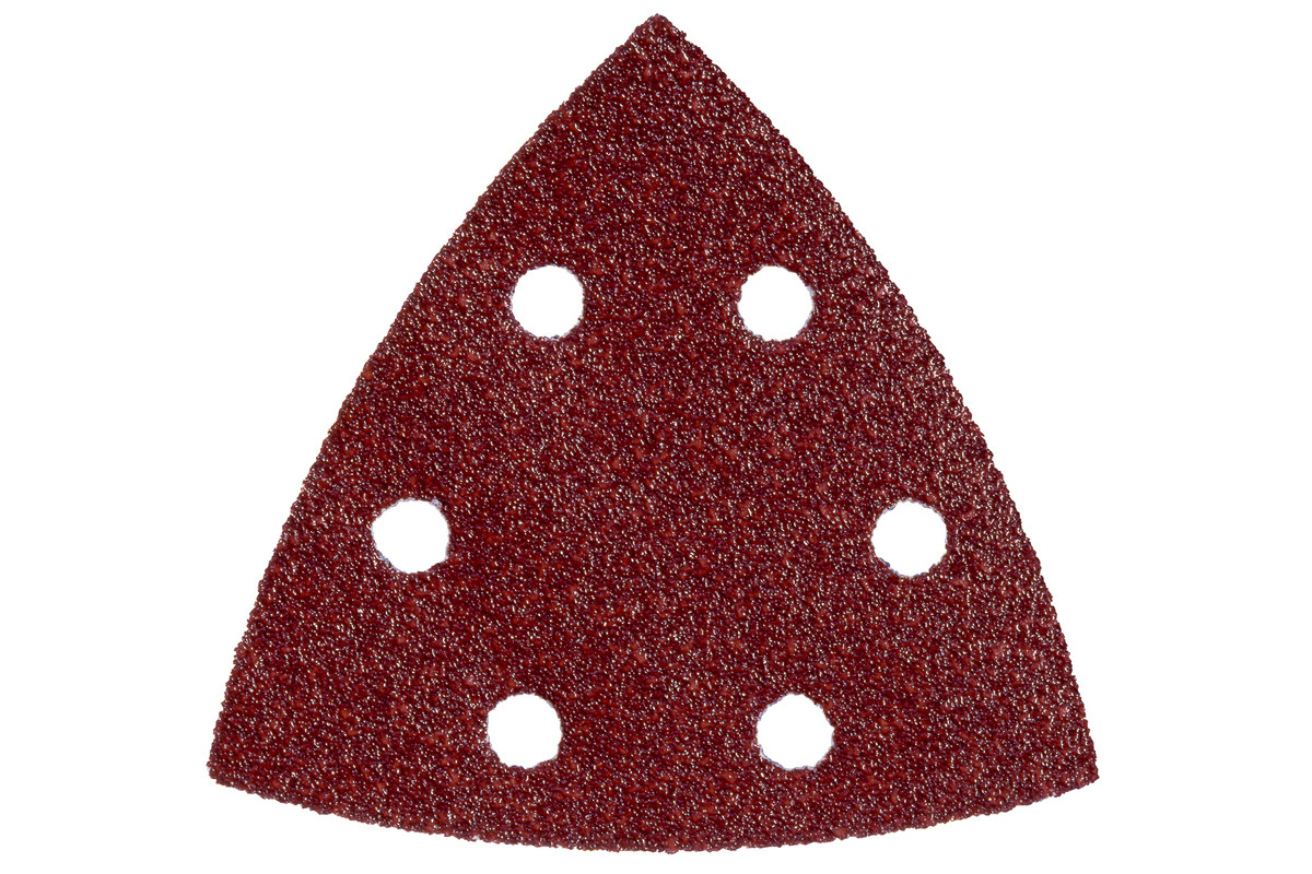 5 feuilles abrasives auto-agrippantes 93 x 93 mm, P 320, bois, FMS - METABO - 624947000