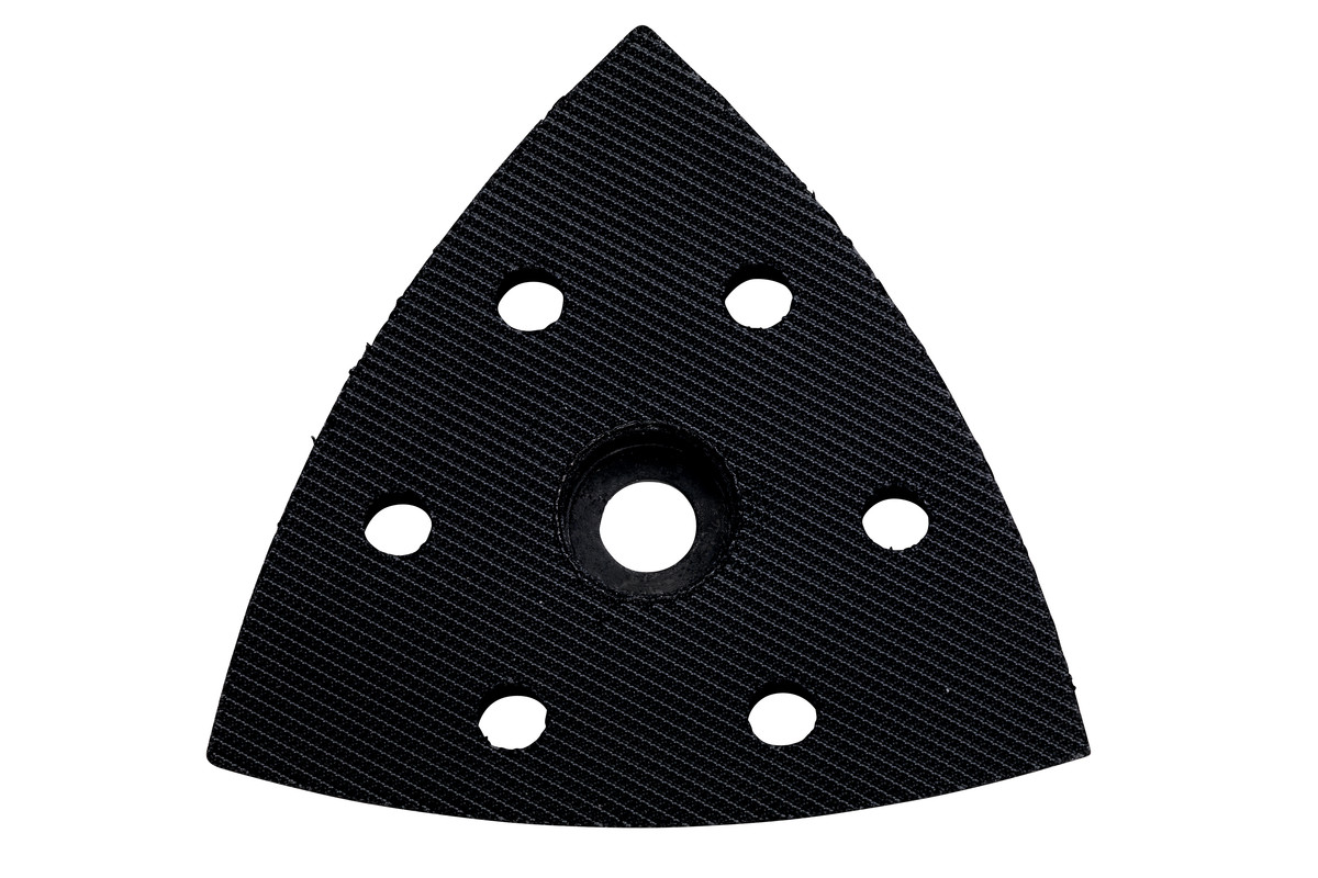 Patin perforé pour ponceuse à patin triangulaire, à bande auto-agrippante - METABO - 624970000