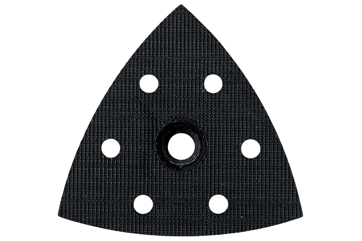 Patin perforé pour ponceuse à patin triangulaire, à bande auto-agrippante - METABO - 624992000