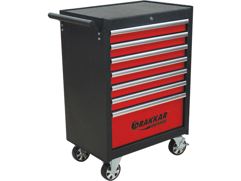 Servante 7 tiroirs 09141 + 4 tiroirs mod DRAKKAR TOOLS - 25109