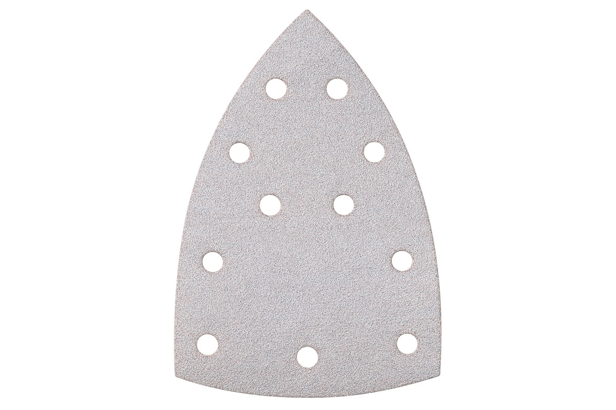 10 feuilles abrasives auto-agrippantes 100 x 150 mm, P 80, peinture, FMS - METABO - 625613000
