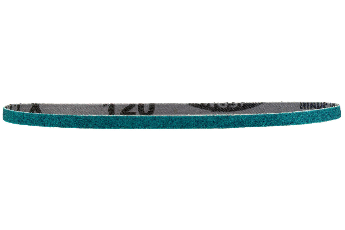10 bandes abrasives 19 x 457 mm, P60, corindon de zirconium, limes à bande - METABO - 626353000