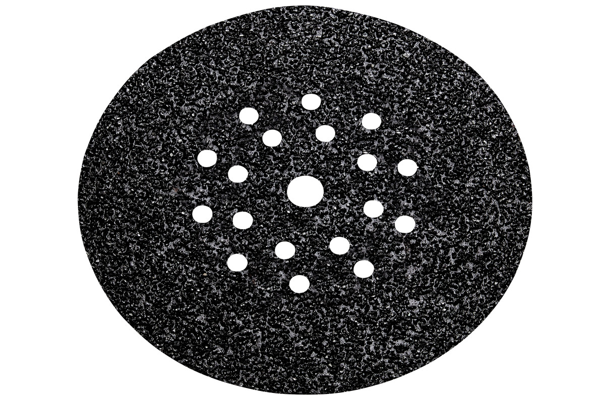 10 feuilles abrasives auto-agrippantes 225 mm, P 16, SIC, pour ponceuse à bras - METABO - 626640000