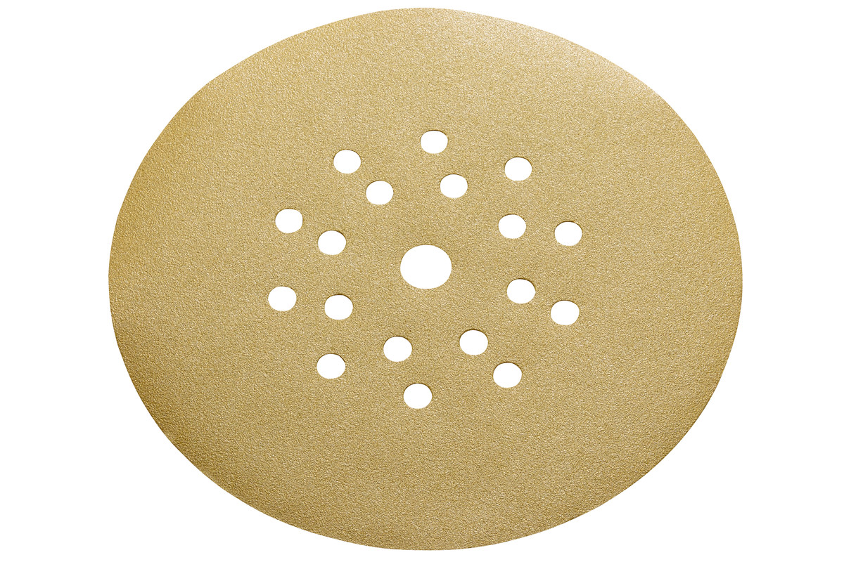 25 feuilles abrasives auto-agrippantes 225 mm, P 40, enduits, pour ponceuse à bras - METABO - 626641000
