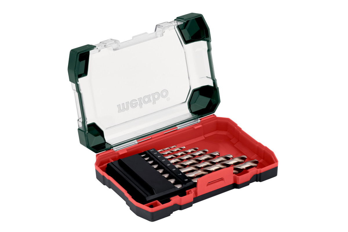Set de forets HSS-G SP, 8 pièces - METABO - 626695000