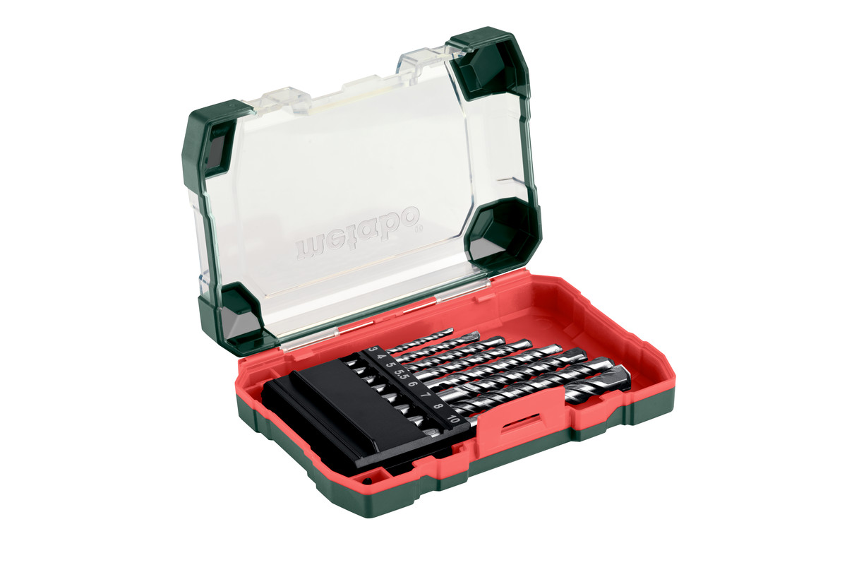 Coffret de forets à pierre SP, 8 pièces - METABO - 626706000