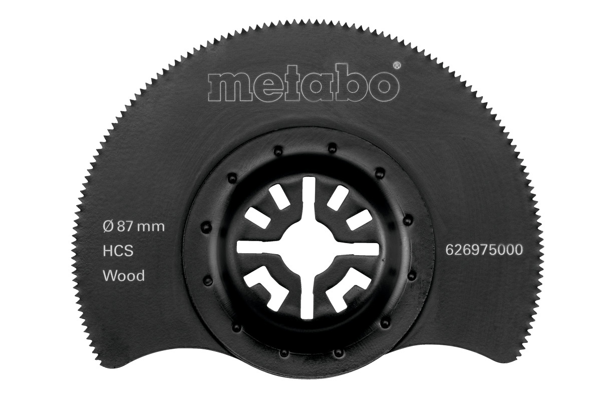 Lame de scie à segments « Classic », bois, Ø 87 mm - METABO - 626975000