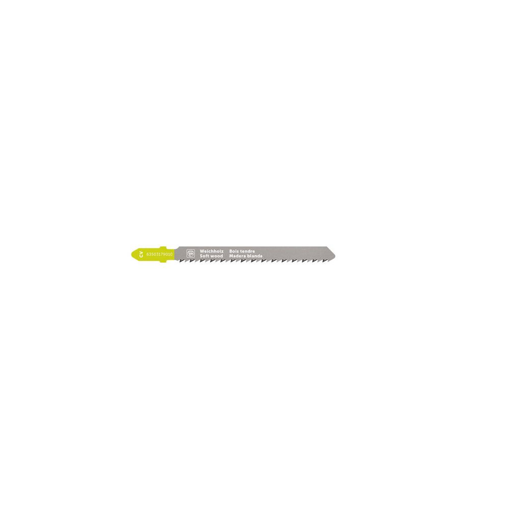 Lame de scie sauteuse pour bois CV 75 T2.5 SW SC - Pack de 5 - FEIN - 63503179010