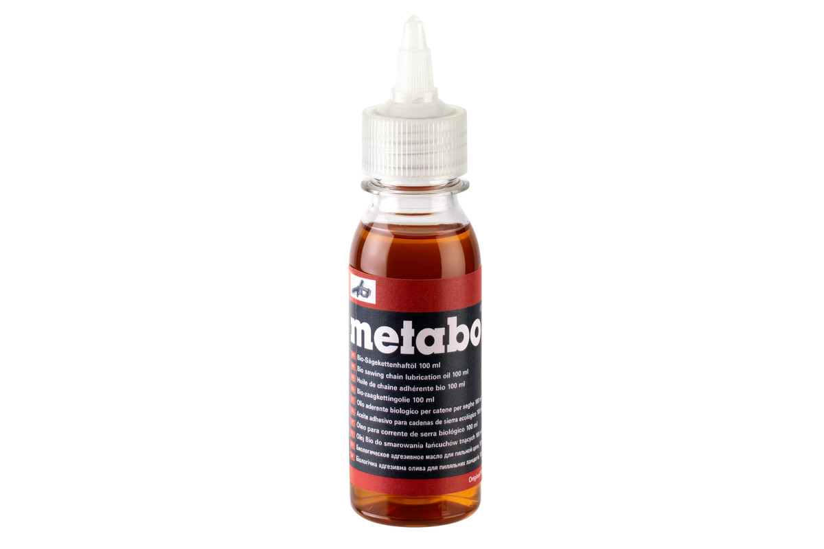 Huile de chaîne adhérente bio 100 ml - METABO - 628711000