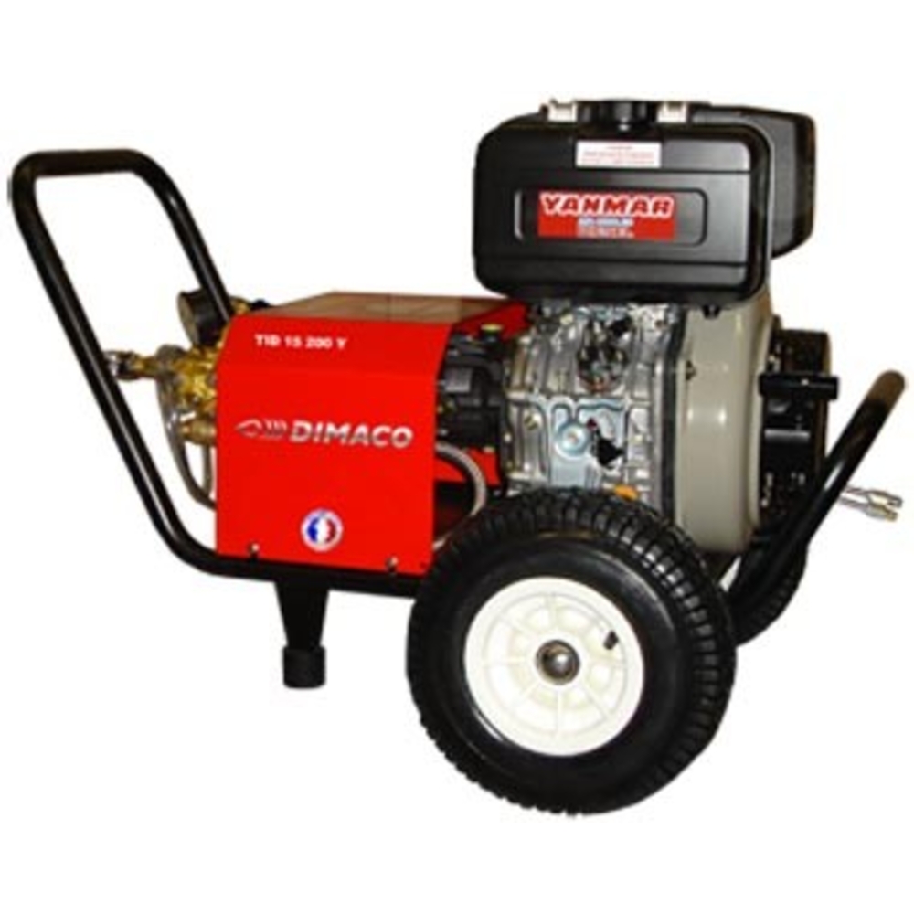 NETTOYEUR HP 900 L/H 200B MOTEUR DIESEL YANMAR 10 CV - DIMACO - TID15200Y