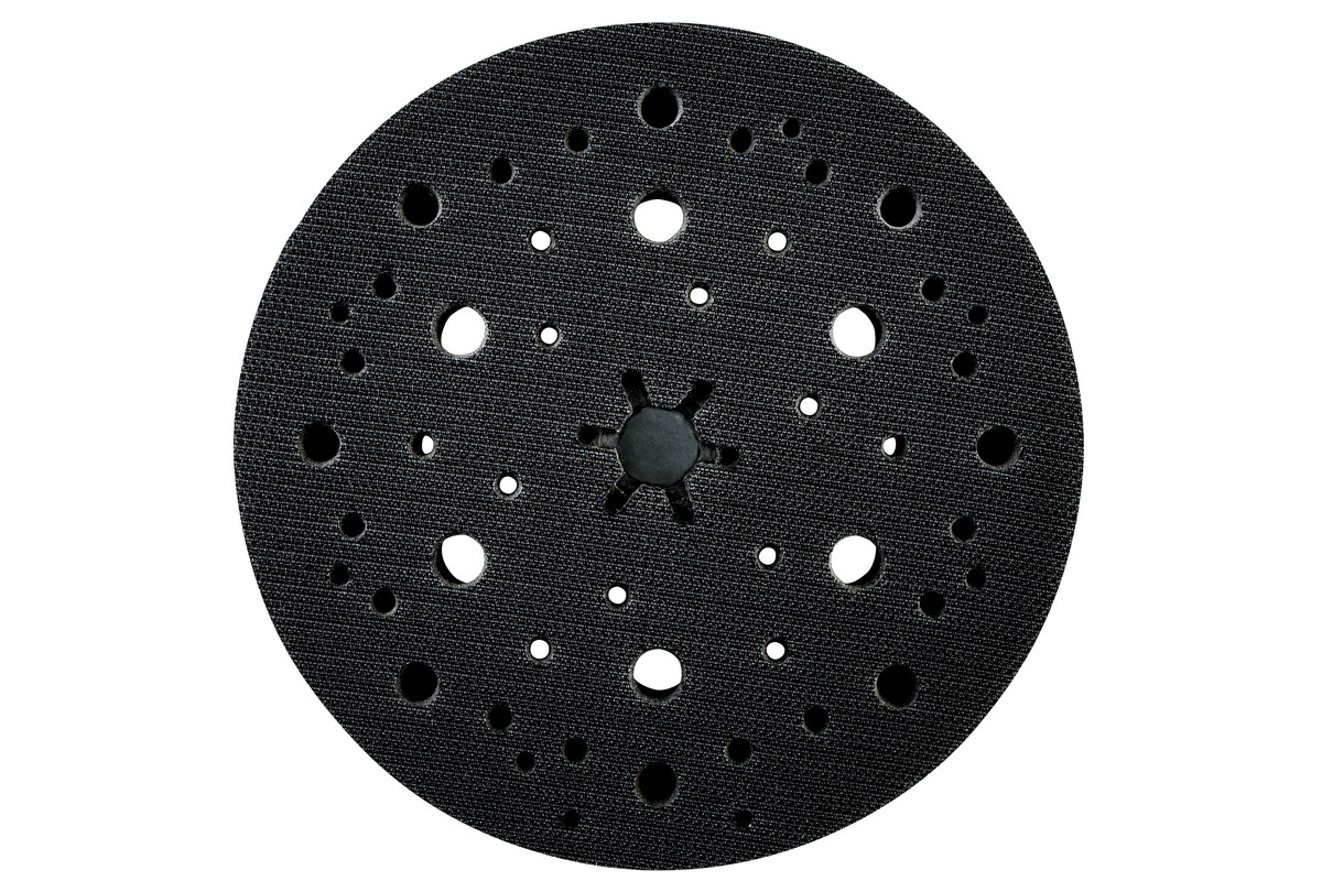 Plateau abrasif 150 mm, « multi-hole », dureté moyenne, SXE 150 BL - METABO - 630259000