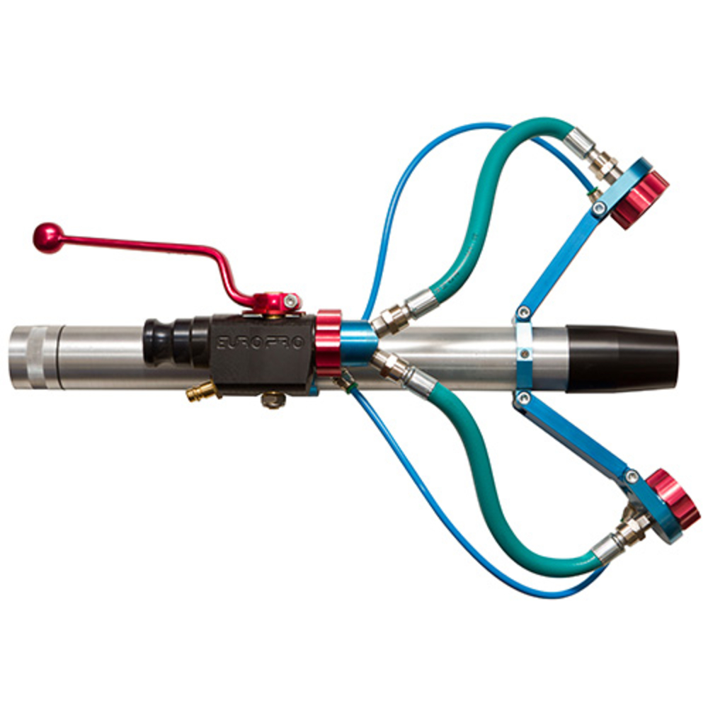 Lance chanvre & chaux ø 50 - 2 têtes seule - EUROMAIR - 30388