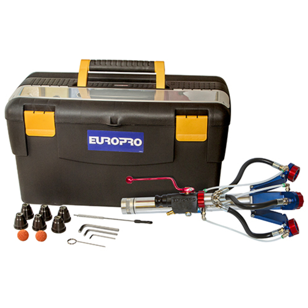 Lance chanvre & chaux ø 50 - 3 têtes en coffret - EUROMAIR - 30843