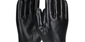 Gants doublure nylon enduction nitrile main noir - Lot de 12 - G-TEK - 34-M1001/FC
