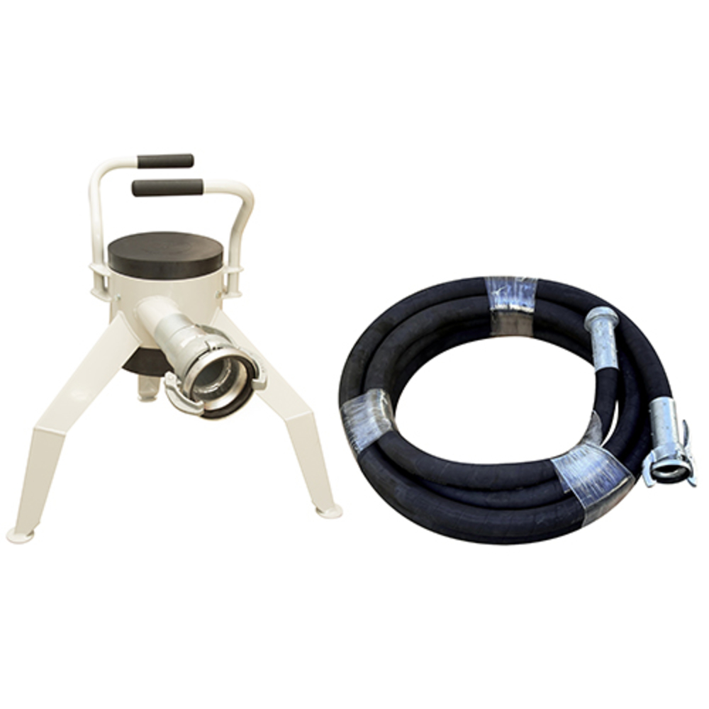 Kit tuyau Ø65 mm x 20 m avec trépied machine X-SCREED - EUROMAIR - 40109