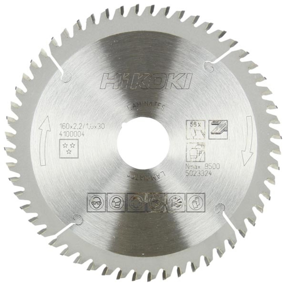 Lame de scie pour stratifié et mélamine 160x30 Z48 - HIKOKI - 4100003