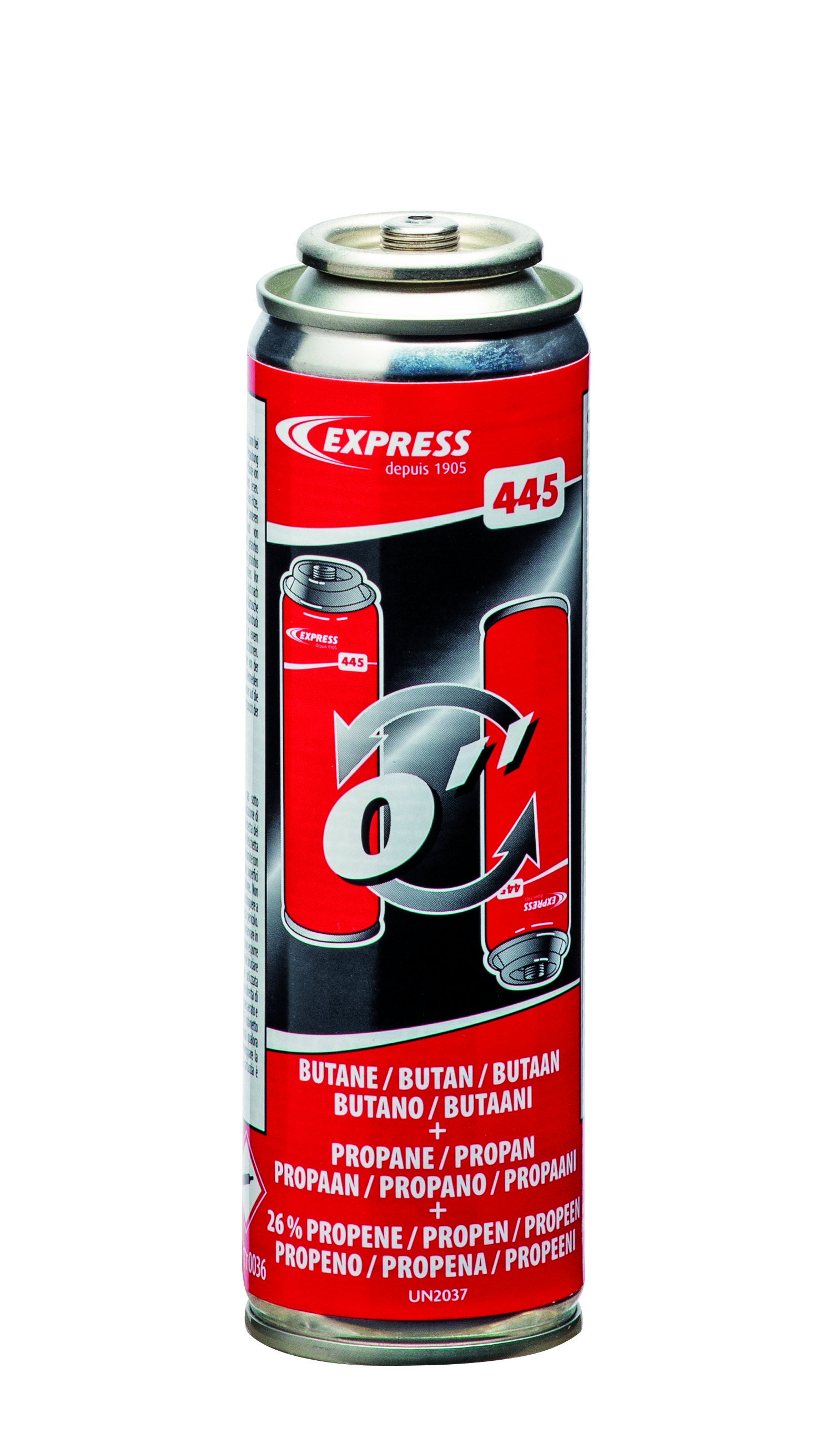 CARTOUCHE DE GAZ BUTANE/PROPANE/PROPÈNE - EXPRESS - 445