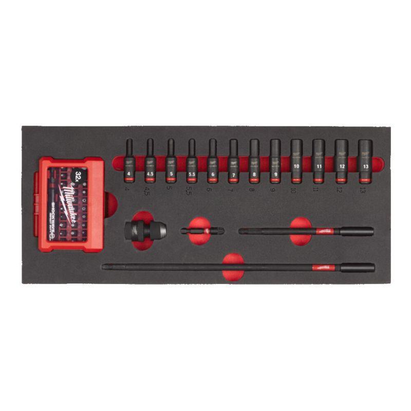 MODULES SERVANTE DOUILLES LONGUE 1/4 - MILWAUKEE - 4932493386