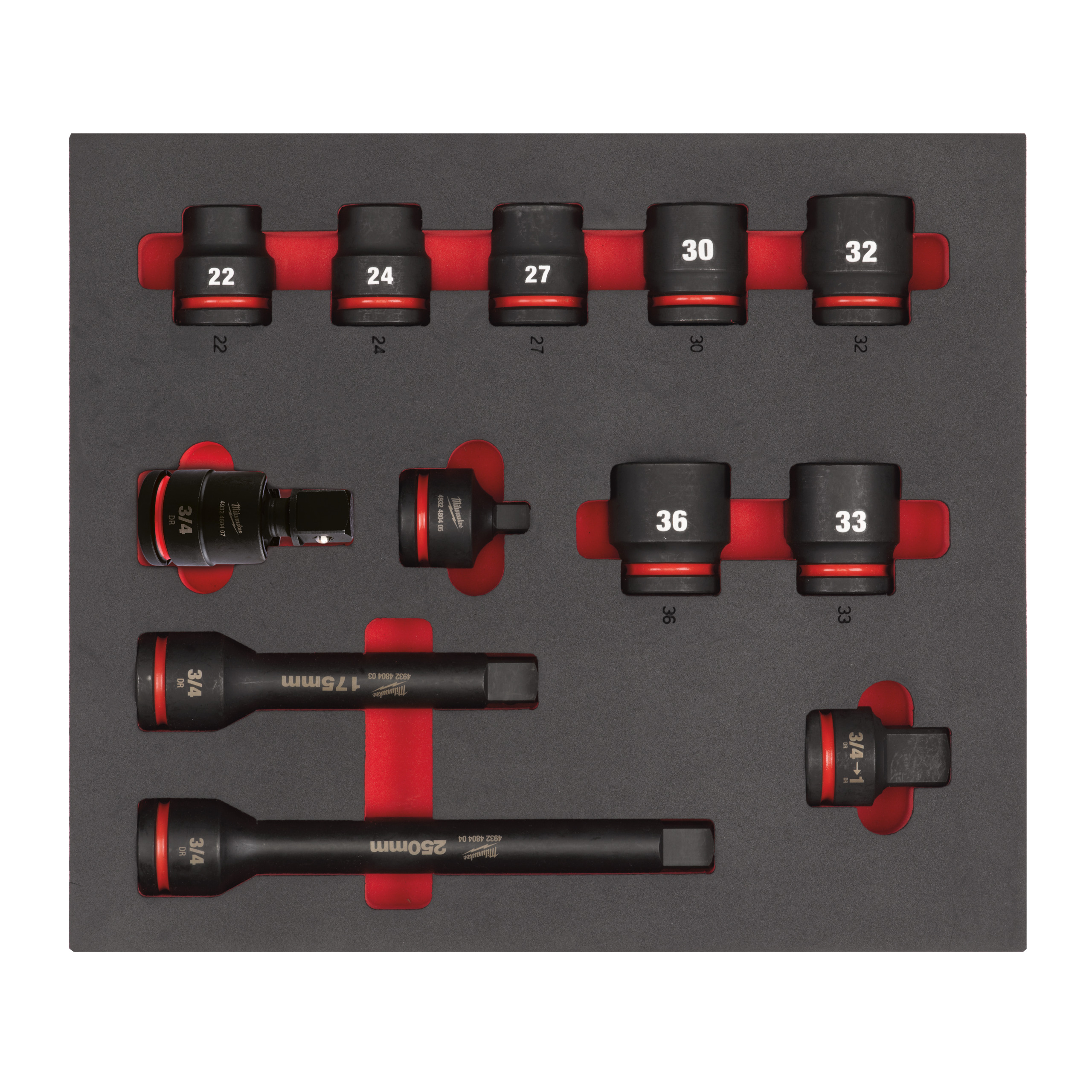 MODULES SERVANTE DOUILLES 3/4 - MILWAUKEE - 4932493396