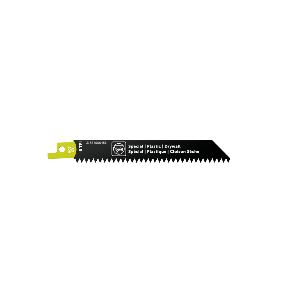 Lame de scie sabre pour plaque de plâtre HCS 130 T6 DW - Pack de 3 - FEIN - 31324000456