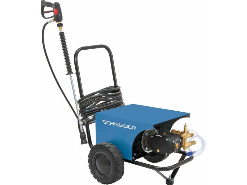 NETTOYEUR HP EAU FROIDE TRI 15L/M 170 BARS CAPOT+ FLEXIBLE 10M + LANCE+VST - SCHNEIDER NHP - 50039