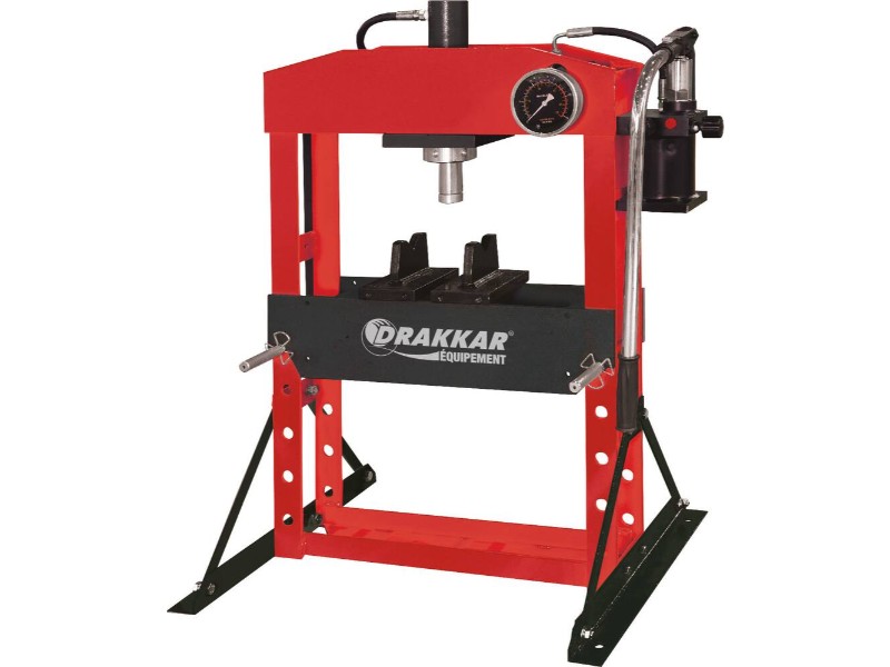 Presse d'atelier d'établi manuelle 15t bâti soudé DRAKKAR EQUIPEMENT - 52695
