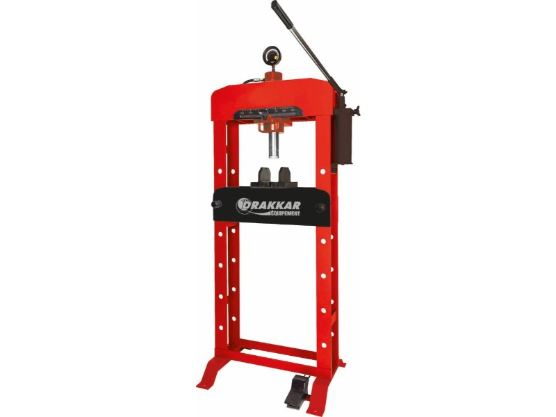 Presse d'atelier manuelle et pneumatique 30t bati soudé DRAKKAR EQUIPEMENT - 52730