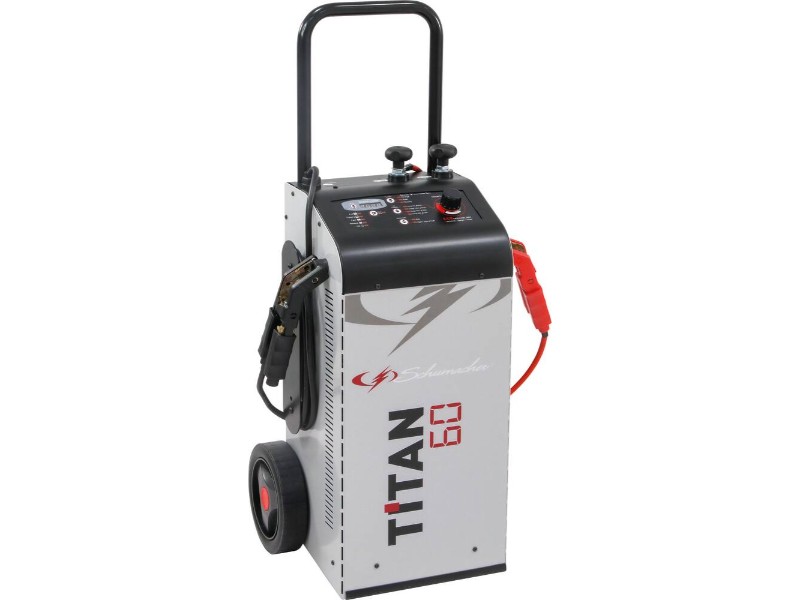Chargeur démarreur SCHUMACHER sur roues 12/24V TITAN 60 - 54074