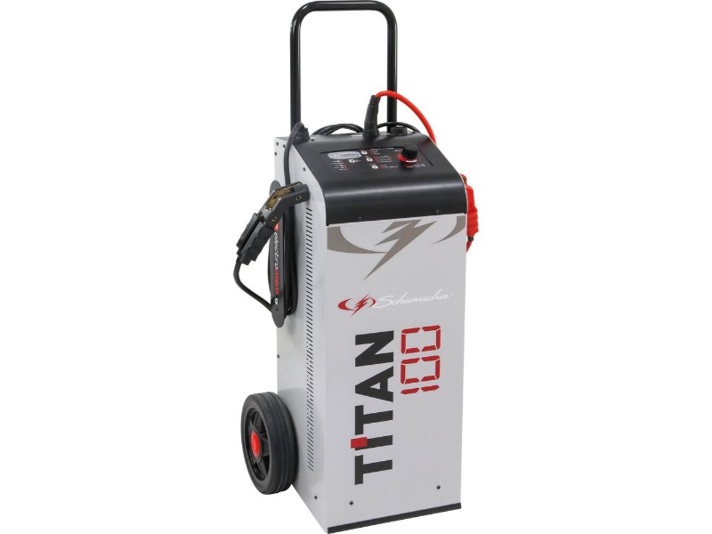 Chargeur démarreur SCHUMACHER sur roues 12/24V - TITAN 100 - 54076