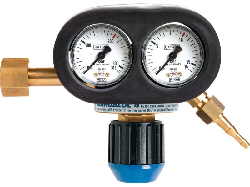 Détendeur de pression blindé oxygène SAF-FRO - 55080