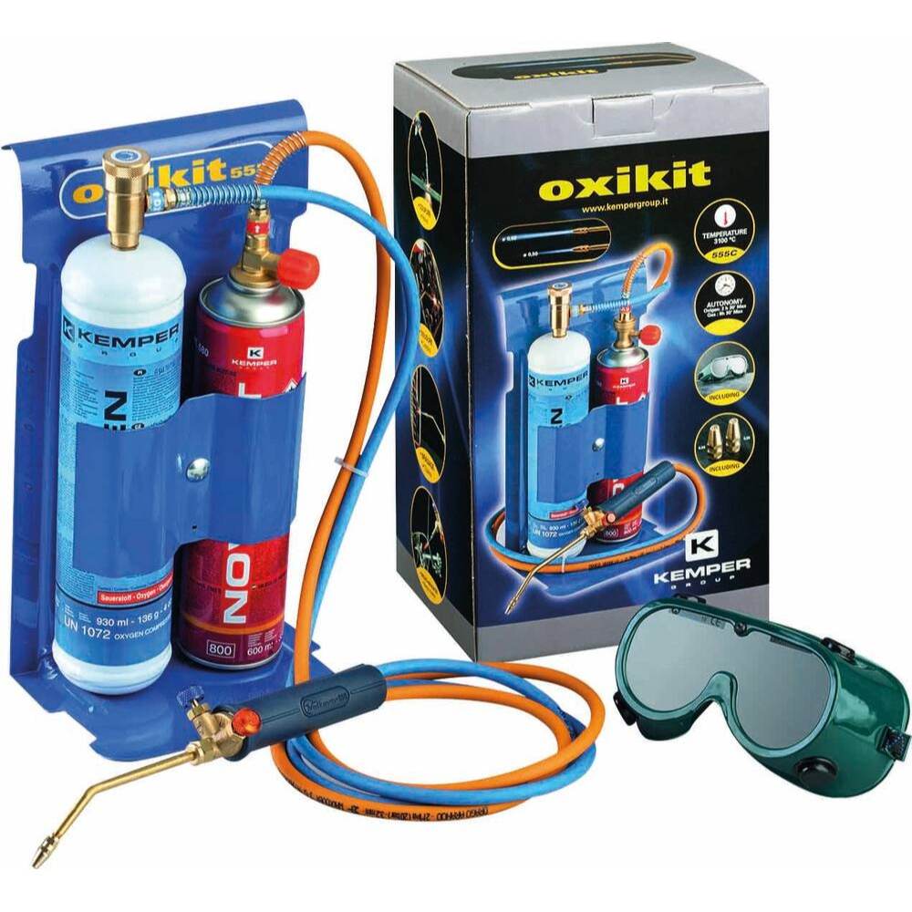 CHALUMEAU OXY-GAZ NU (PREVOIR CARTOUCHES 05688-05740 EN SUS) - KEMPER - 55170