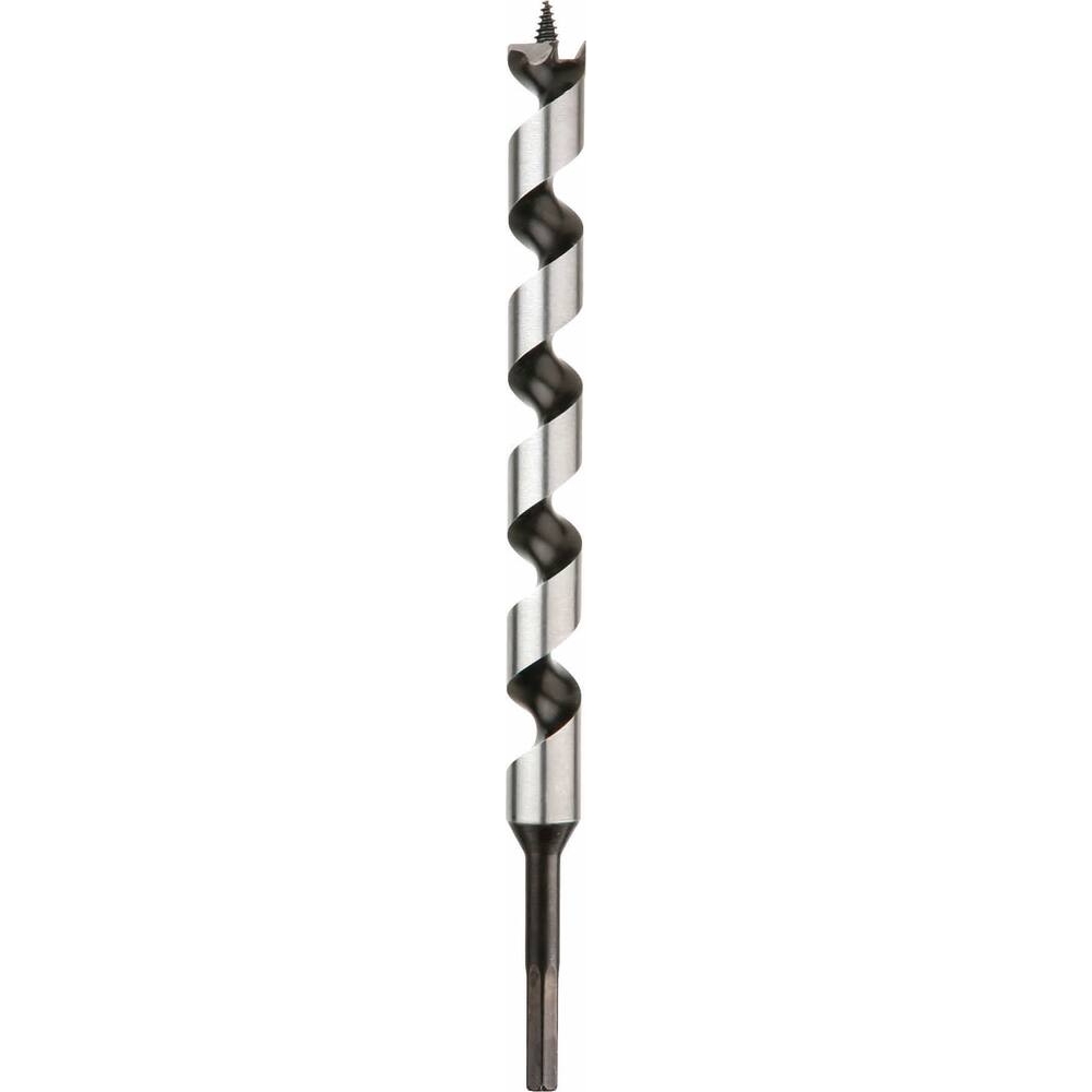 Mèche bois spirale unique queue hexagonale Ø14mm-long 460mm - tube brochable de 1 pièce - DIAGER - 55863