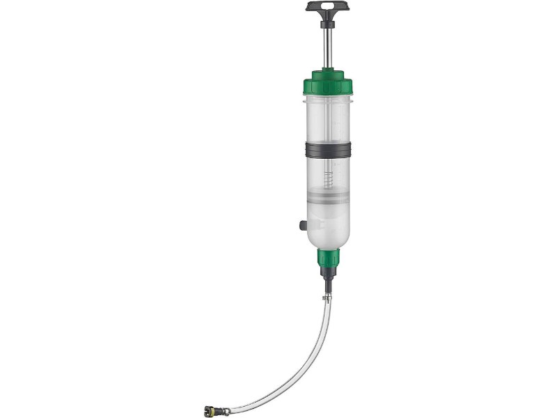 Seringue à gasoil transparente 1500ml avec joint viton DRAKKAR EQUIPEMENT - 56100