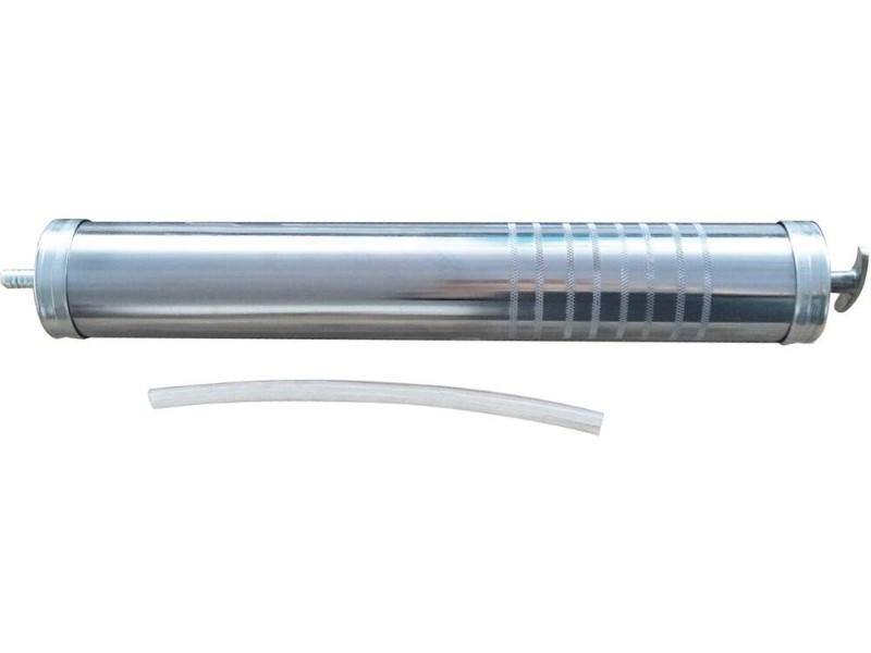 Seringue à huile acier 1000ml avec tuyau 280mm SODILUB - 56796