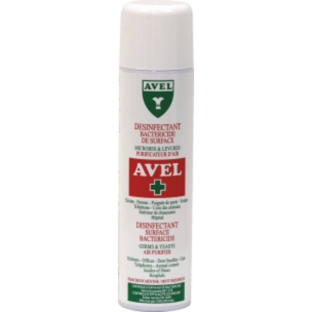 AEROSOL 400ML DESINFECTANT BACTERICIDE AVEL - AVEL - 57595