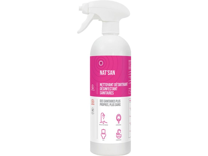 Nettoyant détartrant désinfectant sanitaires écocertifié ECOWAY - 57645